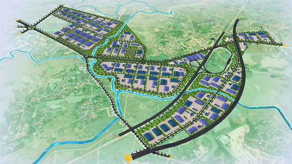 Quy hoạch chi tiết tỉ lệ 1/500 Khu công nghiệp Sơn Lôi, huyện Bình Xuyên, tỉnh Vĩnh Phúc
